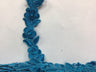 Beaded Corded Lace Trimming Embroidered On 100 Percent Polyester Organza Fabric - 3/4" Width, Multiple Colors (1 Yard)