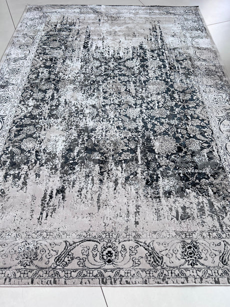 Color-Shifting Foldable Flat Weave Area Rug - 60% Polypropylene 40% Polyester Fabric - Shifting Hues, KV68, 7'9" X 10'2" (1 Rug)