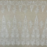 Beaded Embroidered Lace Fabric