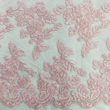 Beaded Corded Bridal Lace