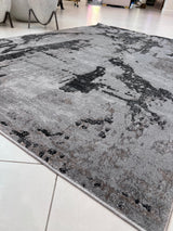 DEV309 Polypropylene Polyester Area Rug - Color Shifting Flat Weave, 5' 4" X 7' 8", 8' X 11" (1 Unit)