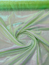 Crush Iridescent Organza Nylon Acrylic Fabric - Iridescent, 44/45" Width (1 Yard)