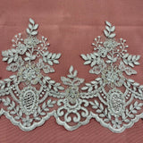 Beaded Corded Lace Trimming