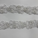 Beaded Corded Lace Trim 2"