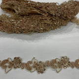 Beaded Corded Lace Trimming
