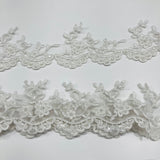 Beaded Corded Lace Trim