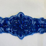 Beaded Corded Lace Trim