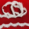 Polyester Corded Eyelash Lace Trim 1"