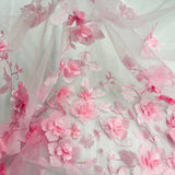 3D Floral Lace Fabric 60" Wide