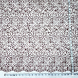 Corded Bridal Lace Fabric 54" Polyester Net Mesh