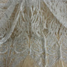 Beaded Corded Bridal Lace Fabric 58" Wide