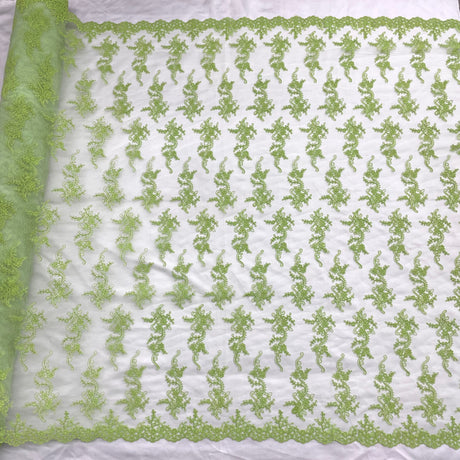Corded Bridal Lace Fabric 54" Wide