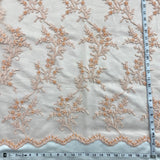 Beaded Corded Bridal Lace Mesh
