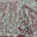 Beaded Corded Bridal Lace