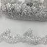 Corded Lace Trim Embroidered Net Mesh