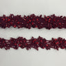 Beaded Lace Trimming on Organza