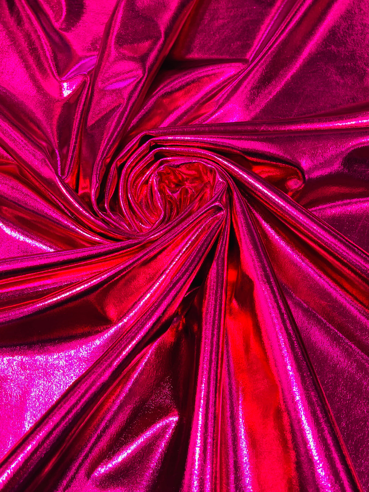 Metallic Foil Lame Spandex Fabric - Metallic Finish, 54" Width (1 Yard)