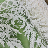 Beaded Corded Embroidered Bridal Lace