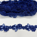 Beaded Corded Lace Trim 2" Polyester
