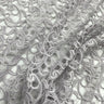 Embroidered Lace Fabric Blush 55" Polyester Net Mesh