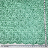Corded Bridal Lace Fabric 54" Polyester Net Mesh