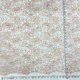 Polyester Corded Bridal Lace Fabric 53" Wide