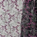 Embroidered Lace Mesh Floral