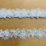 Beaded Corded Lace Trim 1.5"