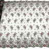 Bridal Lace Fabric Corded Embroidered 54" Wide