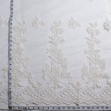 Beaded Corded Bridal Lace Mesh