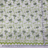 Embroidered Lace Mesh Fabric