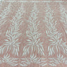Beaded Corded Bridal Lace Fabric