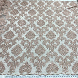 Beaded Embroidered Lace Mesh