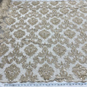 Beaded Embroidered Lace Mesh