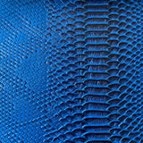 Viper Sopythana Faux Snake Skin Vinyl Fabric - Faux Snake Skin Vinyl Fabric, 52/54" Width, 1.0 MM Thickness, 100% Polyester, +100,000 Double Rubs (1 Yard)