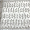 1 Yard Corded Embroidered Bridal Lace Fabric for Wedding Gowns 54 inch Width