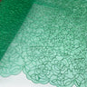 Embroidered Lace Turquoise Mesh