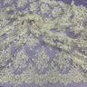 Beaded Corded Bridal Lace Mesh
