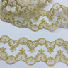 Embroidered Lace Trimming 3 Inch Wide