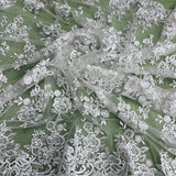 Corded Bridal Lace Fabric 51" Wide