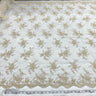 Beaded Corded Bridal Lace Fabric 54"