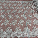 Corded Bridal Lace Fabric 51" Wide