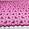 Beaded Lace Fabric on Polyester Net Mesh