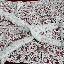 Beaded Corded Bridal Lace Fabric