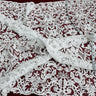 Beaded Corded Bridal Lace Fabric