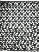 Pamela Floral Lace Polyester Fabric - Floral Corded Embroidered Sequin Lace, 50-54" Width (1 Yard)