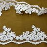 Beaded Corded Lace Trim 4"