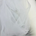 1 Yard 2 Way Stretch Nylon Net Mesh Fabric | 60" Width | Lightweight Sheer Mesh for Gowns, Dancewear & Costumes