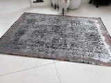 DEV311 Area Rug Fabric - Color-Shifting Flat Weave, Multicolor, Foldable, 5' 4" X 7' 8", 8' X 11", 10' X 13" (1 Unit)