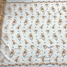 Beaded Lace Fabric on Polyester Net Mesh 54"